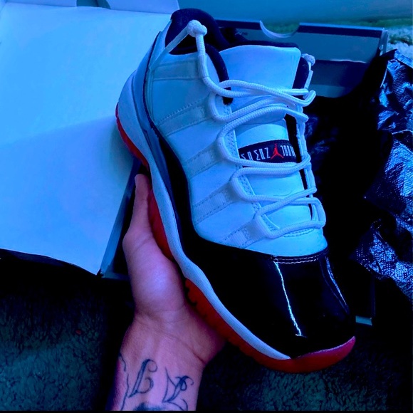 jordan 11 low concord bred blue